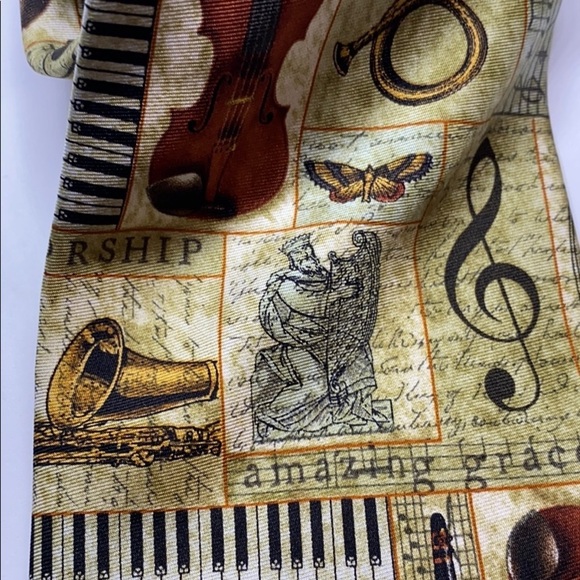 Eagle Neckwear tie 100% silk praise and worship‎ - Picture 6 of 7